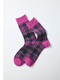 CHECK PATTERN MERINO SOCKS
