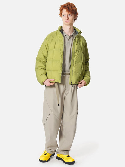 GRIDDED DOWN JACKET