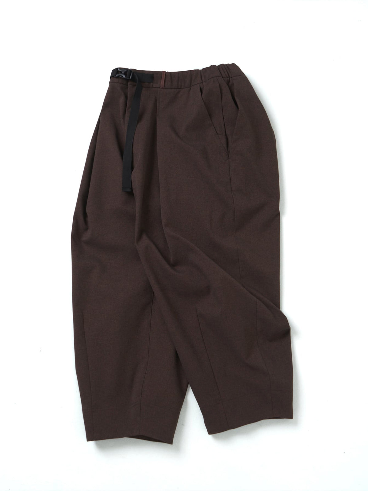 Tech Wool Cropped Easy Pants