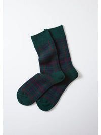 CHECK PATTERN MERINO SOCKS
