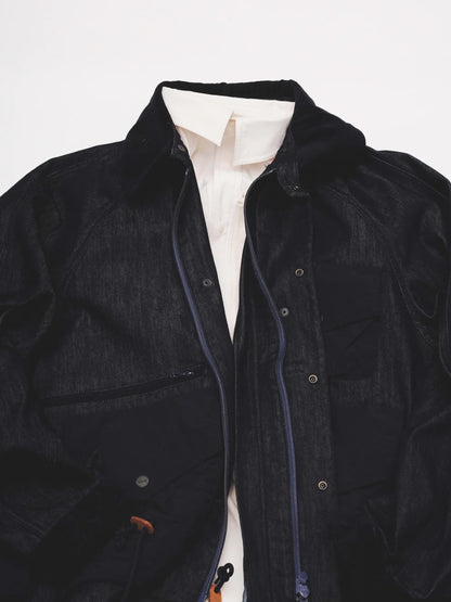 SOLOTEX Denim Short Coverall