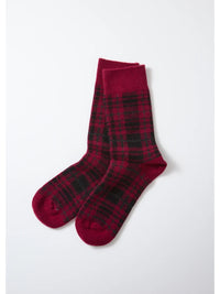 CHECK PATTERN MERINO SOCKS