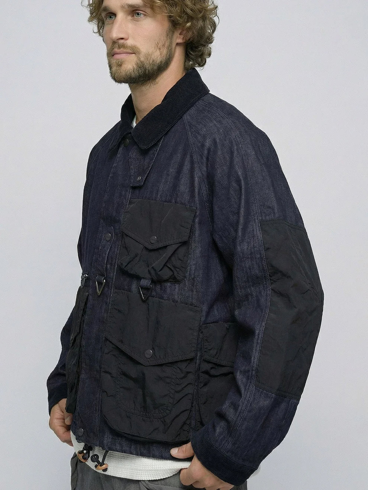 SOLOTEX Denim Short Coverall