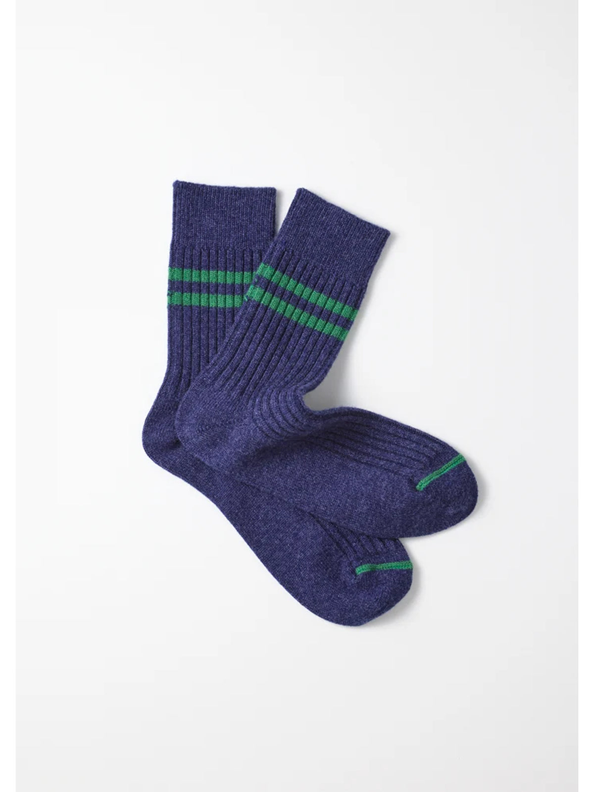 MERINO LAMBS WOOL STRIPE SOCKS