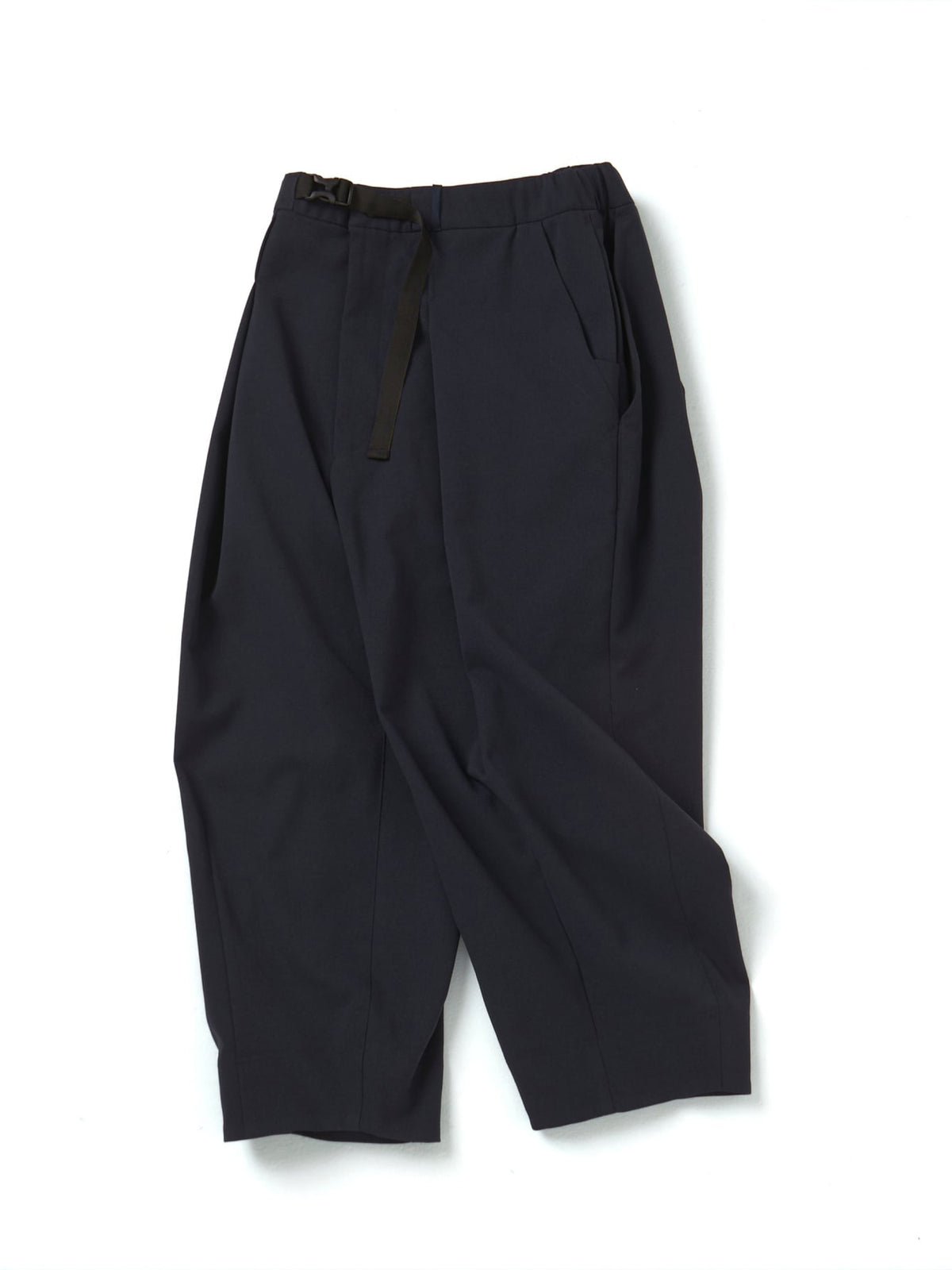 Tech Wool Cropped Easy Pants