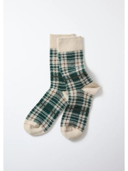 CHECK PATTERN MERINO SOCKS