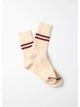 MERINO LAMBS WOOL STRIPE SOCKS