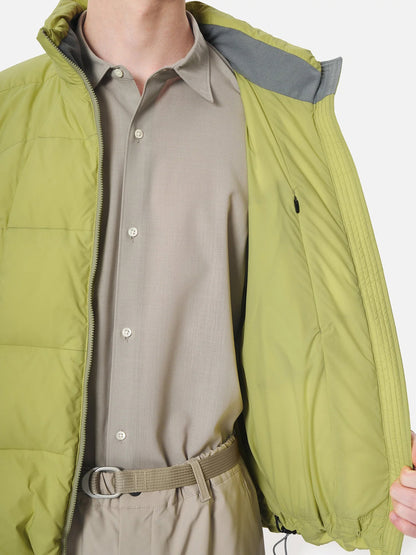 GRIDDED DOWN JACKET