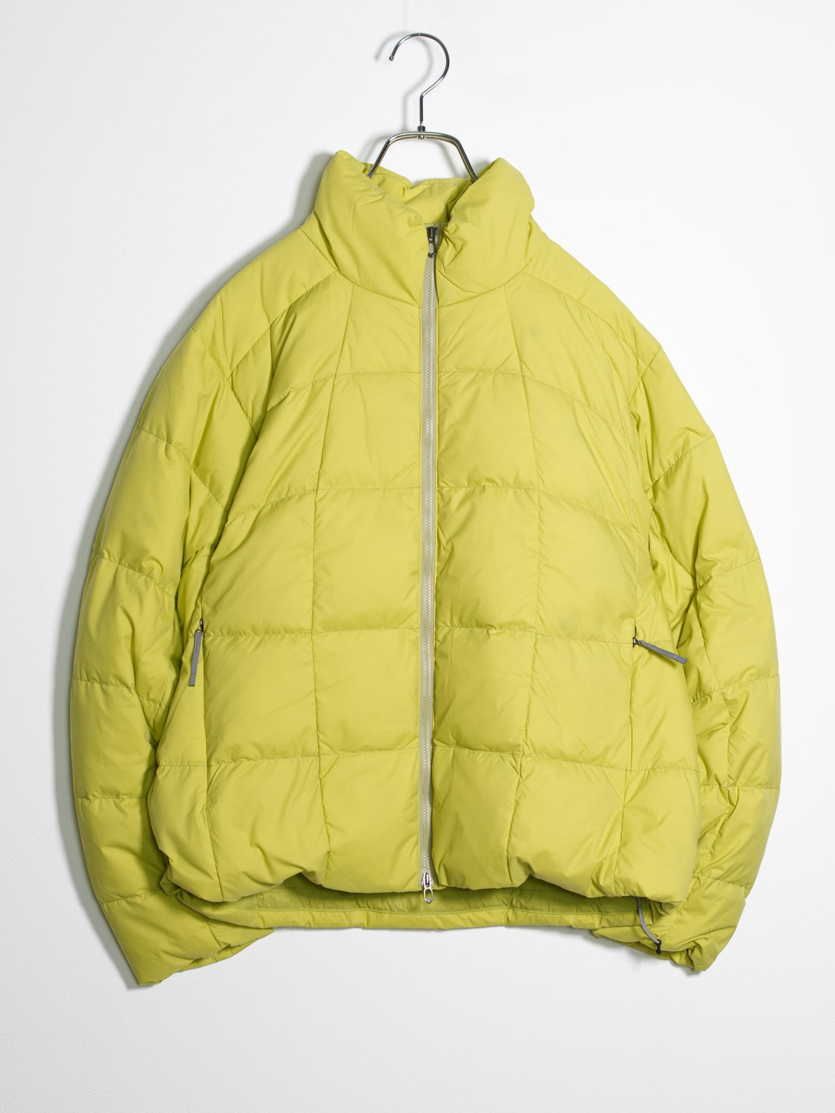 GRIDDED DOWN JACKET