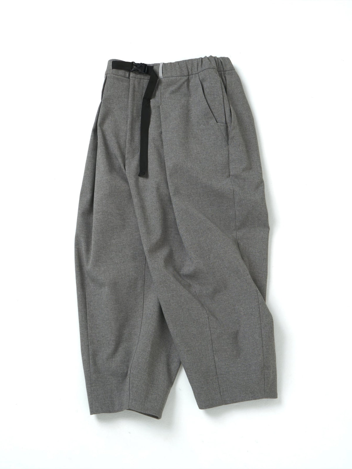 Tech Wool Cropped Easy Pants