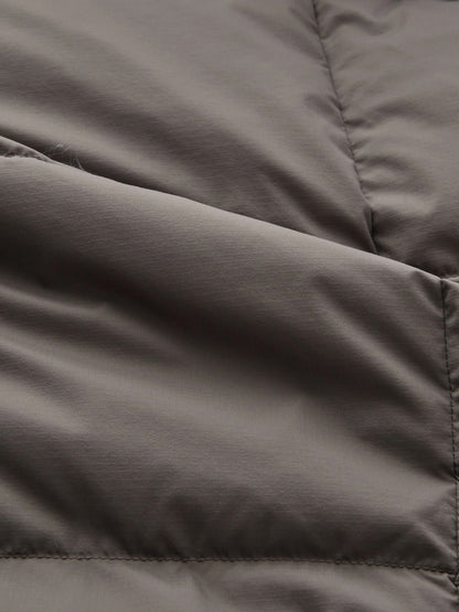 GRIDDED DOWN JACKET