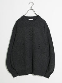 FRACTAL HOLE KNIT / MERINO
