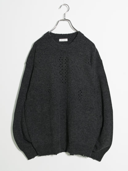 FRACTAL HOLE KNIT / MERINO
