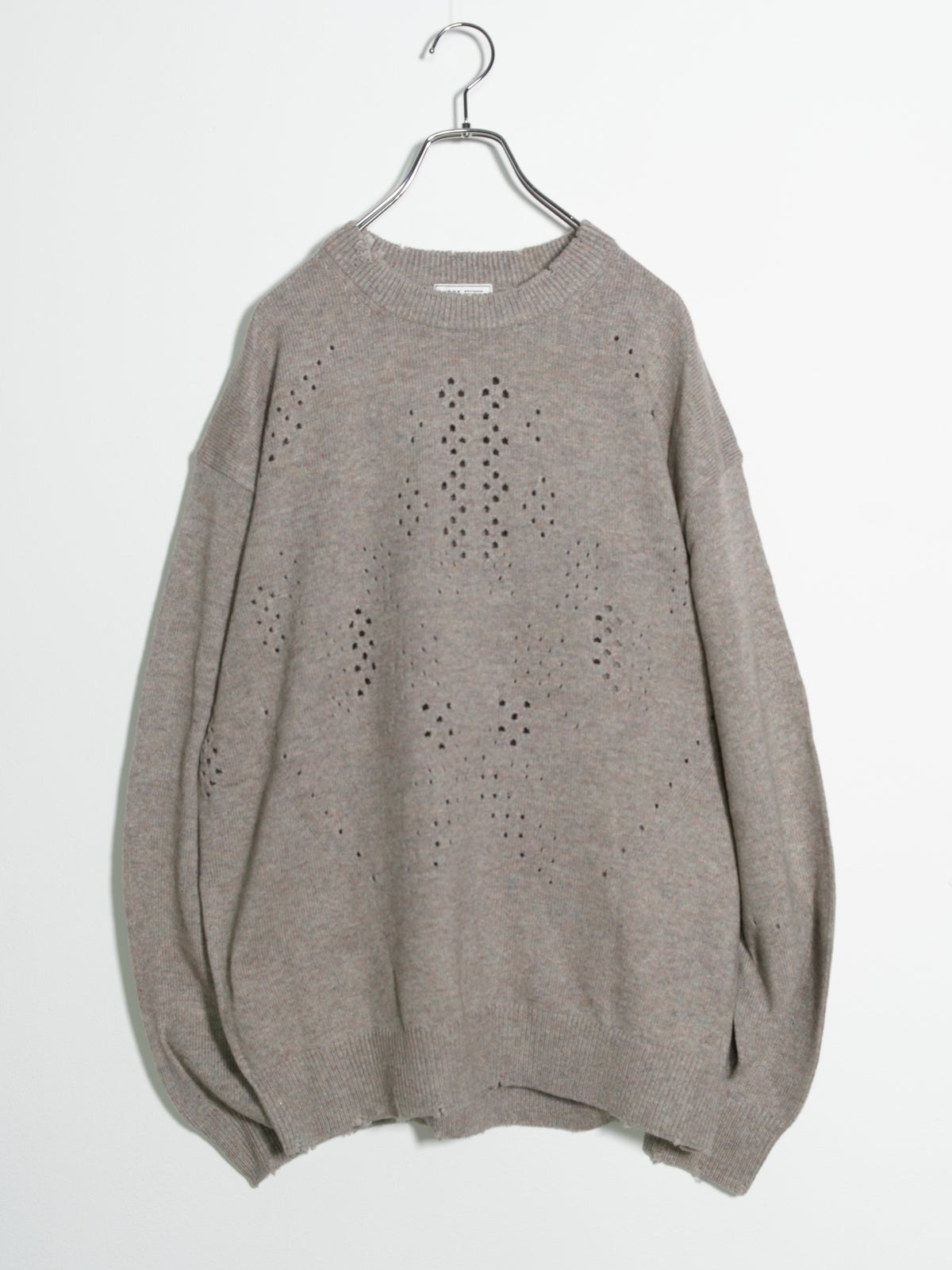 FRACTAL HOLE KNIT / MERINO