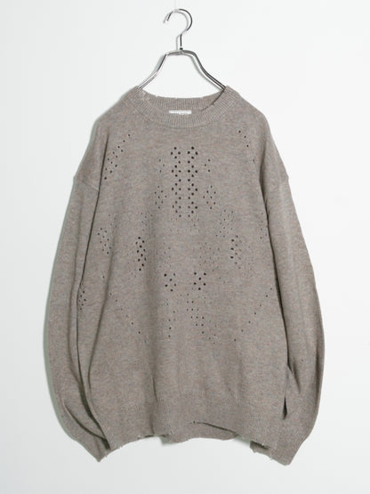 FRACTAL HOLE KNIT / MERINO