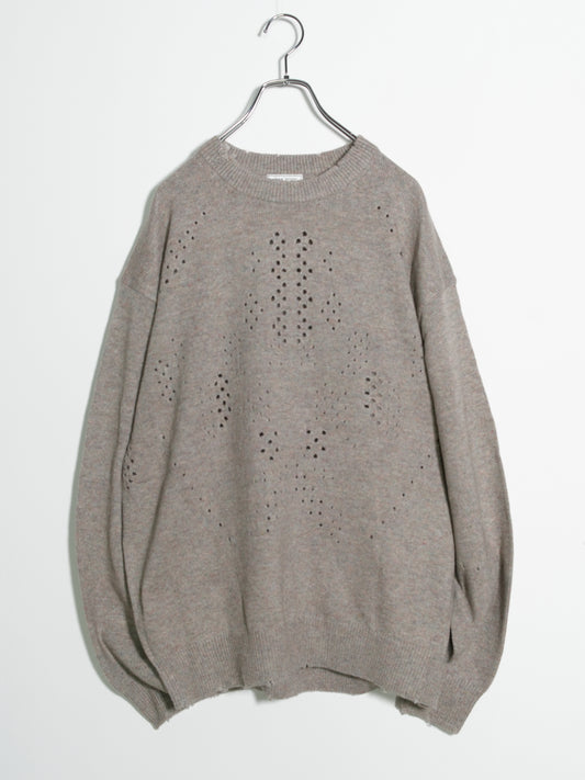 FRACTAL HOLE KNIT / MERINO