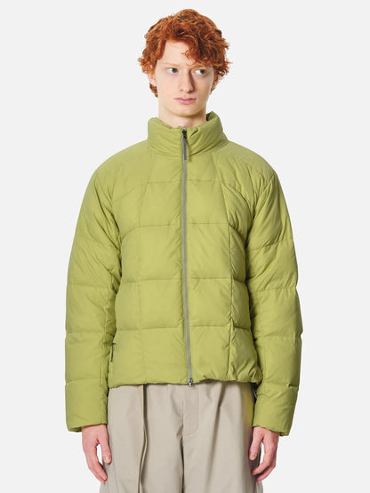 GRIDDED DOWN JACKET