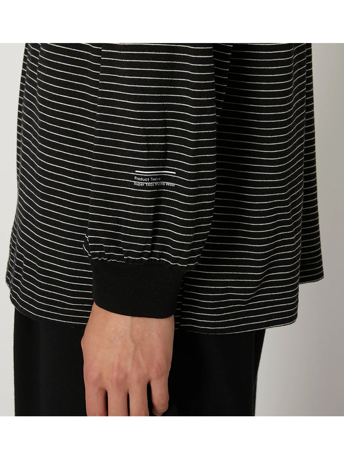Super 140’s Melino Wool Long Sleeve T-shirt