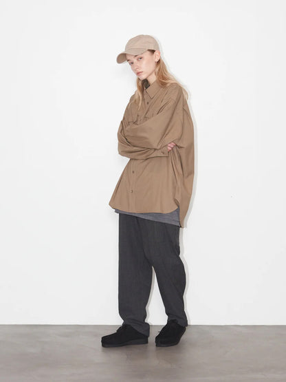 TECH WOOL ONE SIDE CARGO PANTS