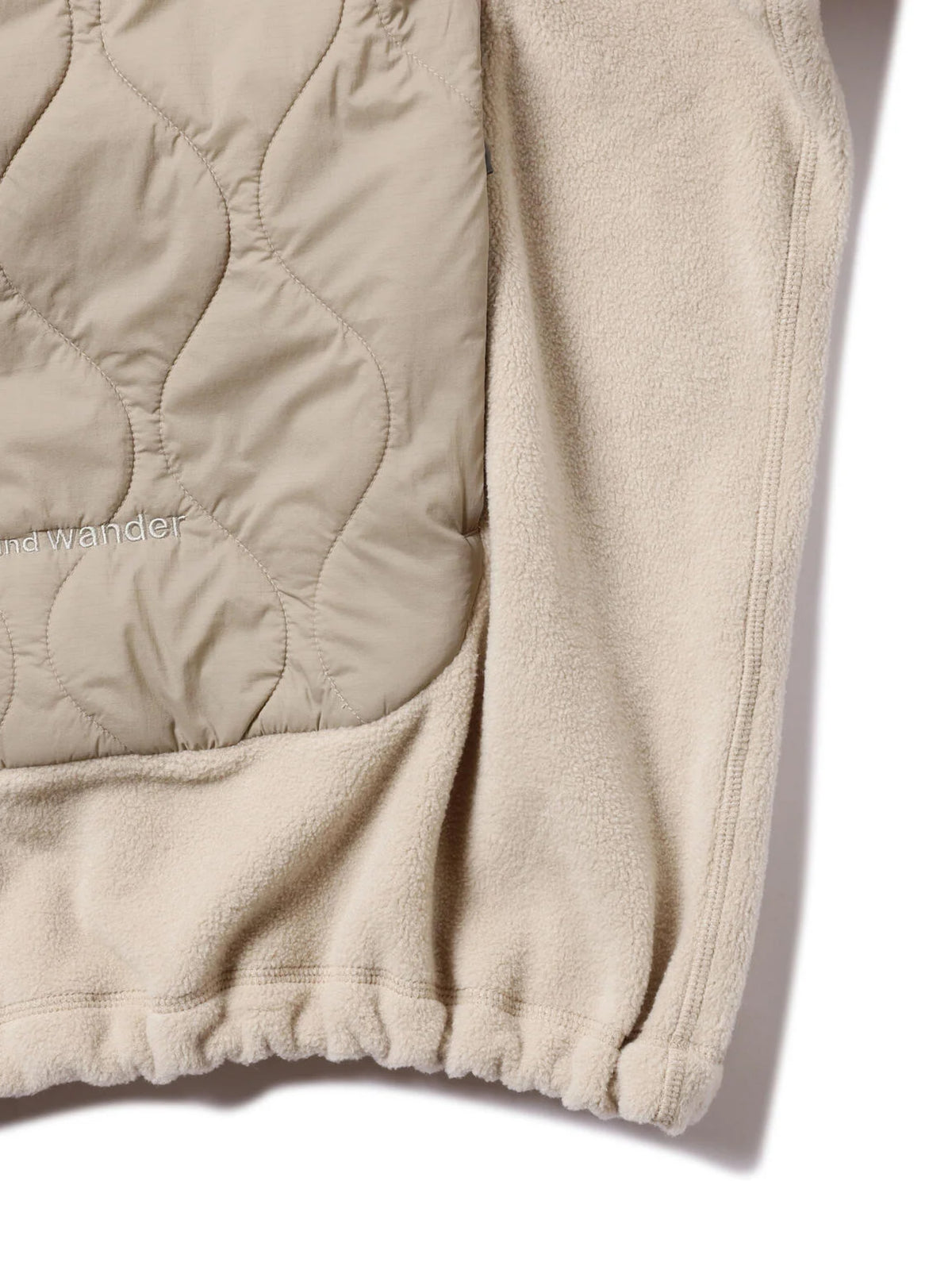quilting fleece jacket
