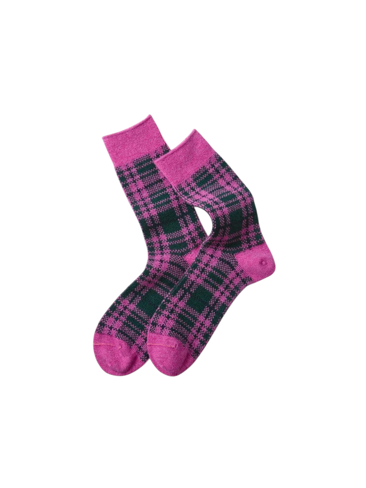 CHECK PATTERN MERINO SOCKS
