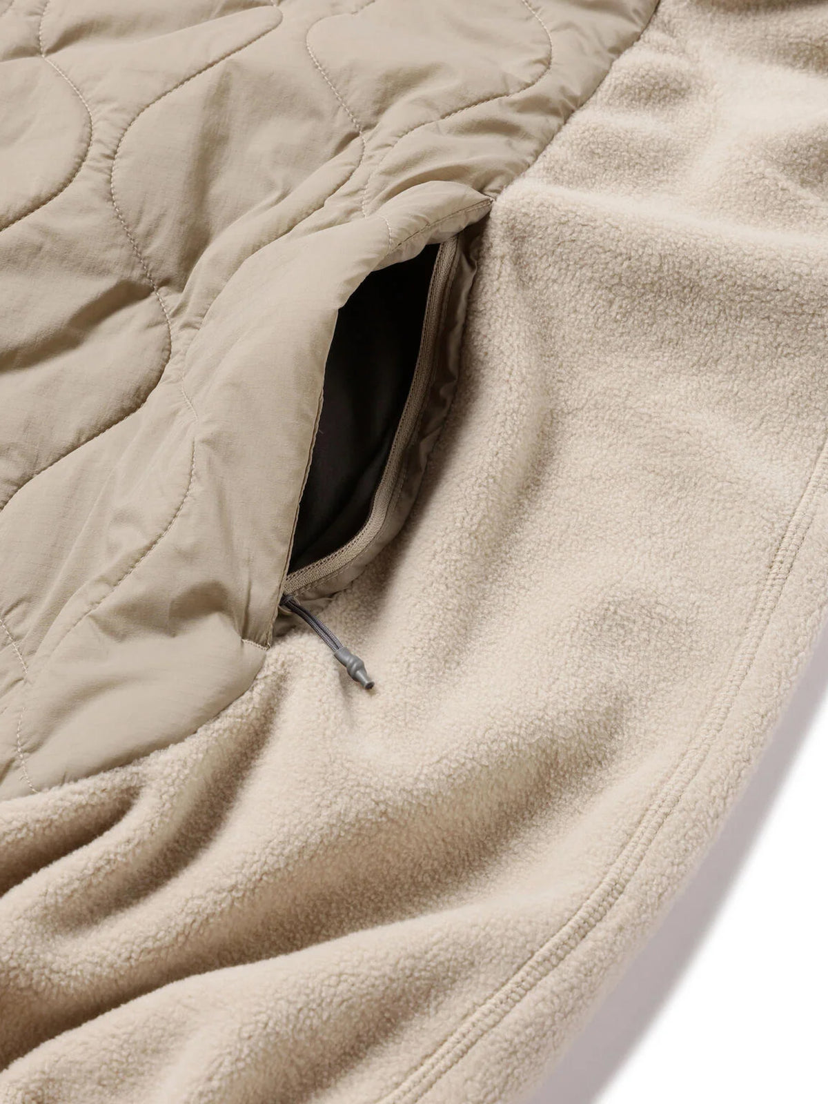 quilting fleece jacket