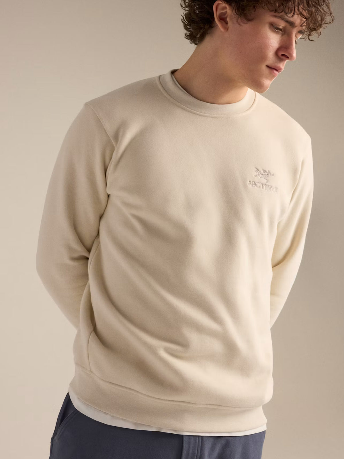 Emblem Fleece Crew Neck