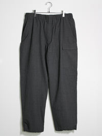 TECH WOOL ONE SIDE CARGO PANTS