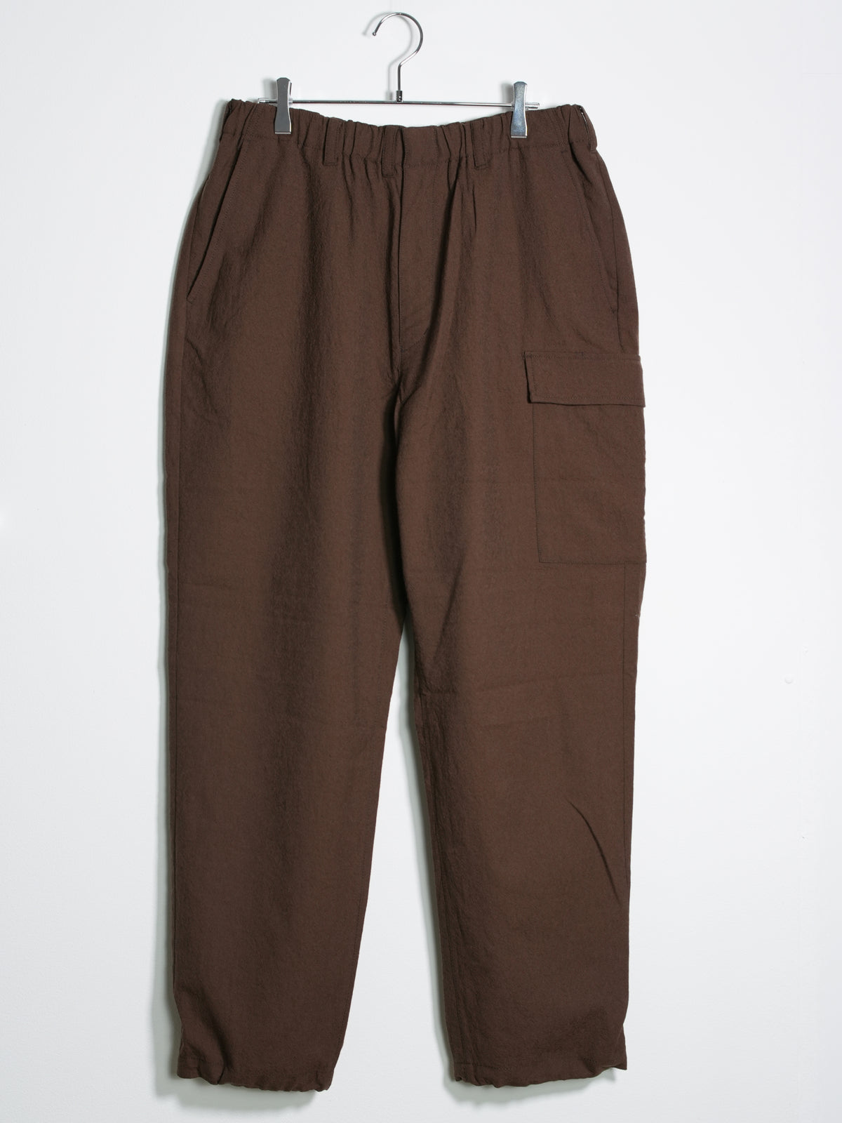 TECH WOOL ONE SIDE CARGO PANTS