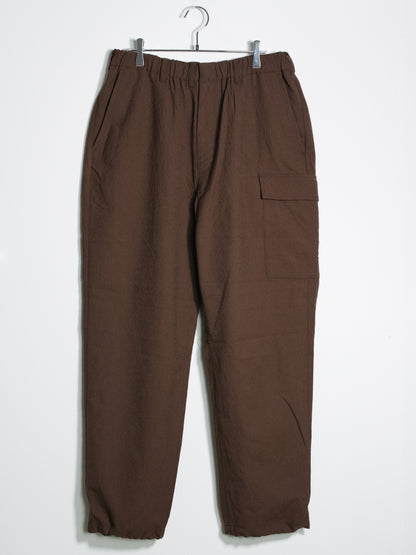 TECH WOOL ONE SIDE CARGO PANTS