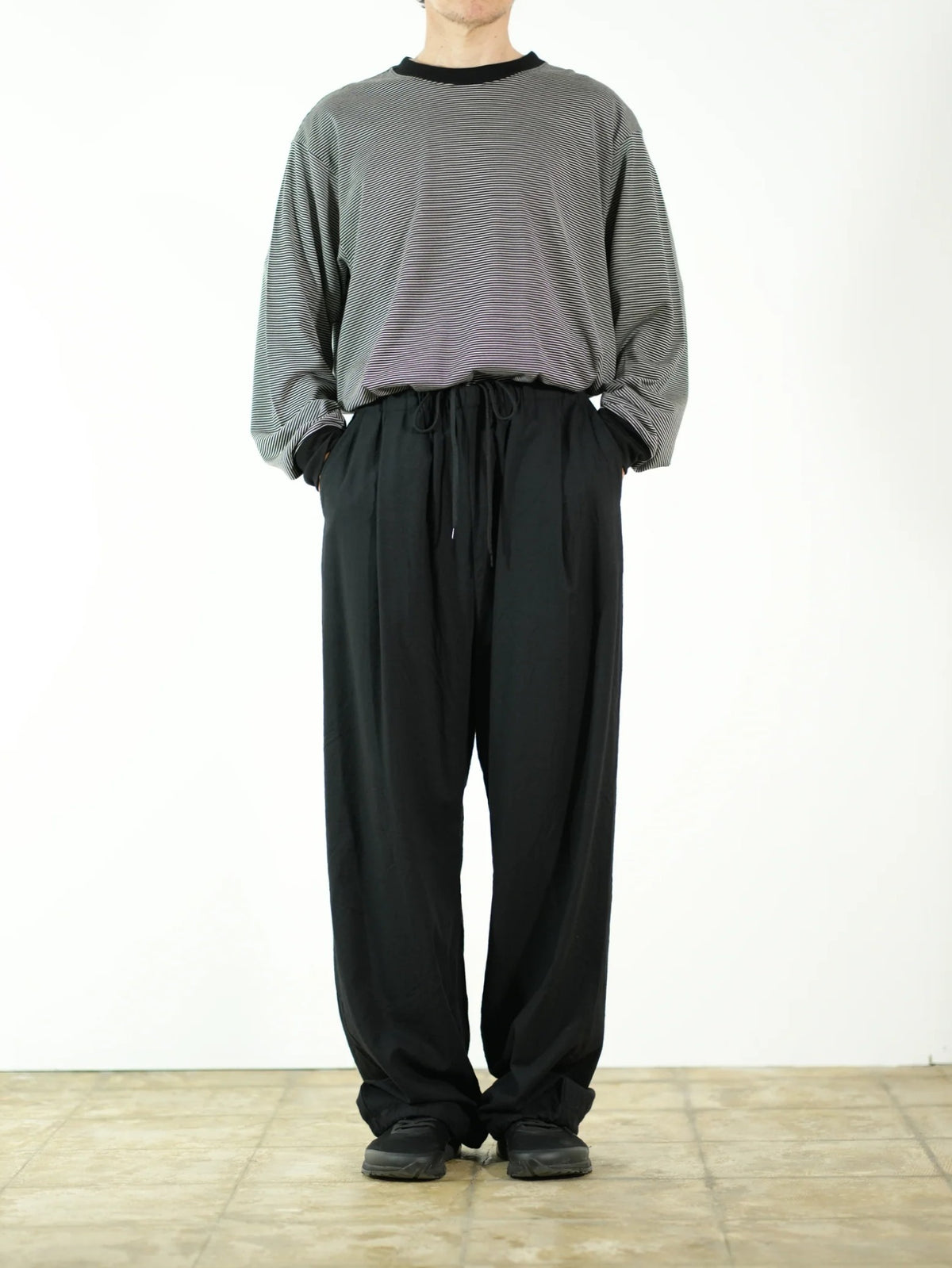 Brushed Techno Wool Pants