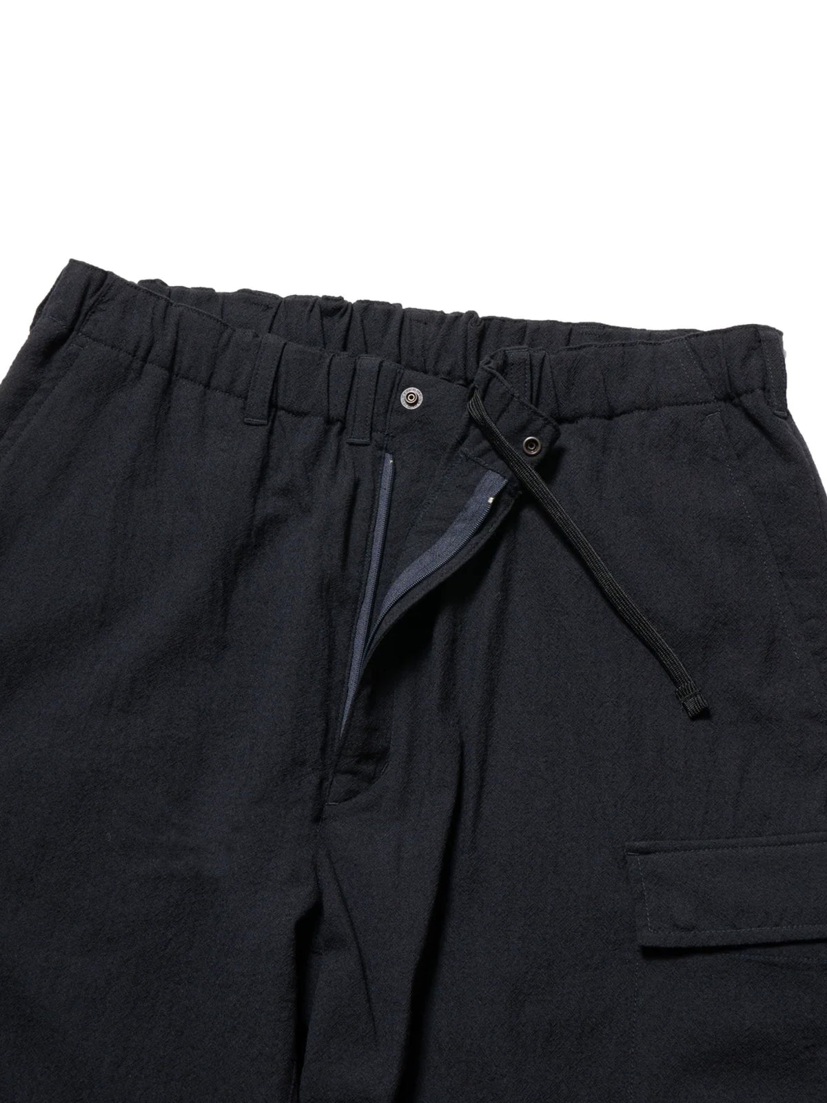TECH WOOL ONE SIDE CARGO PANTS