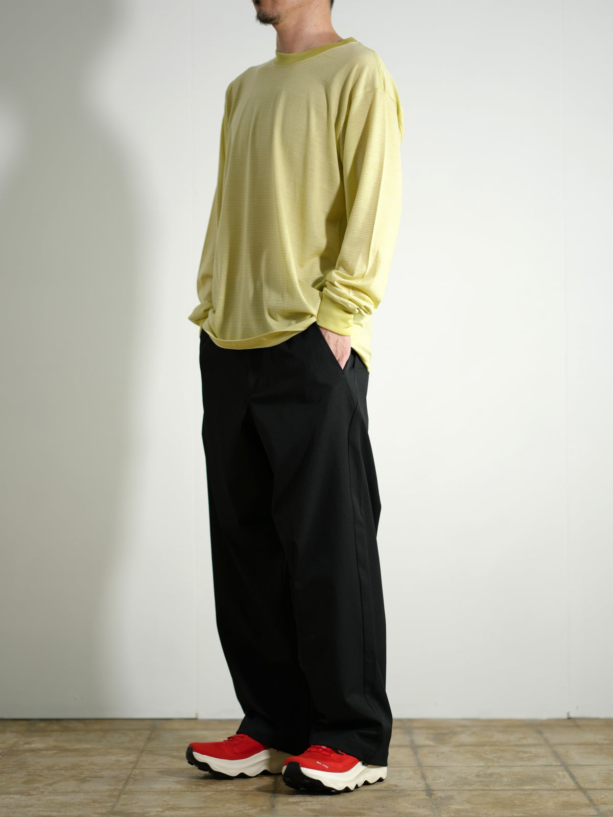 バギーストレートパンツ