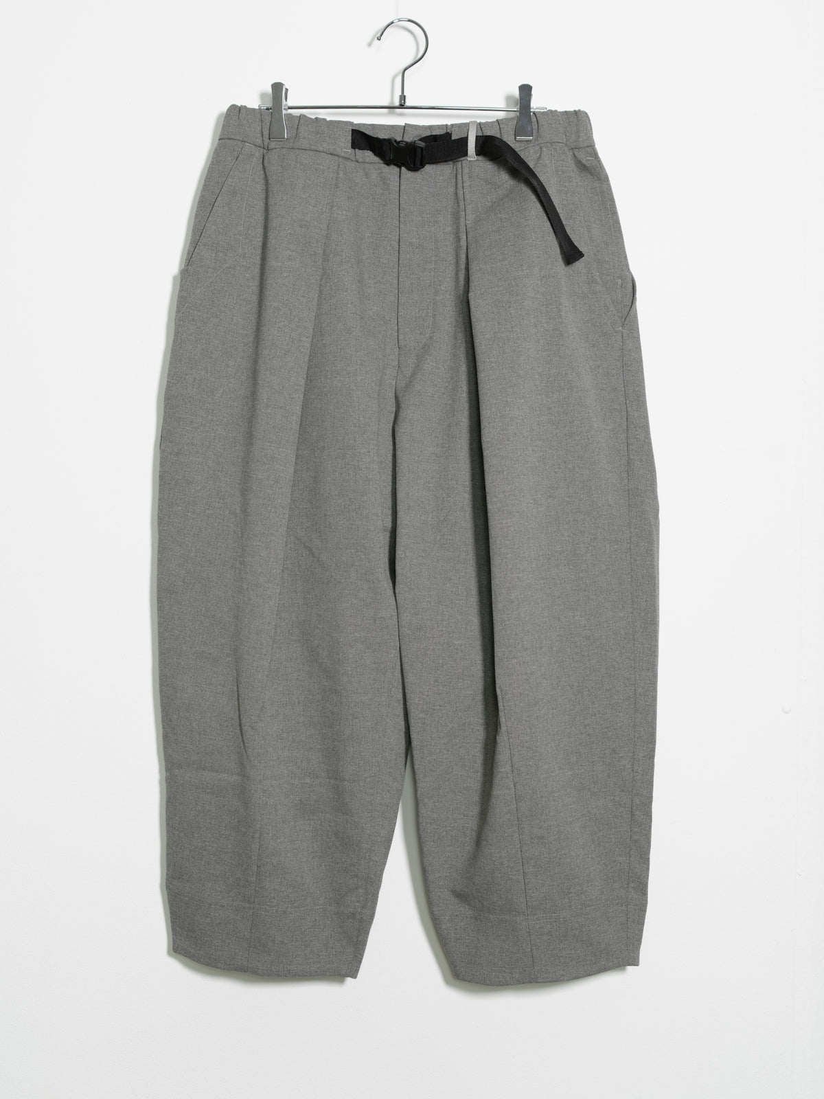 Tech Wool Cropped Easy Pants