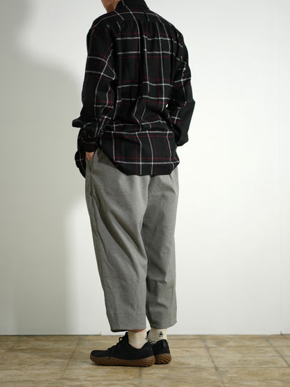 Tech Wool Cropped Easy Pants
