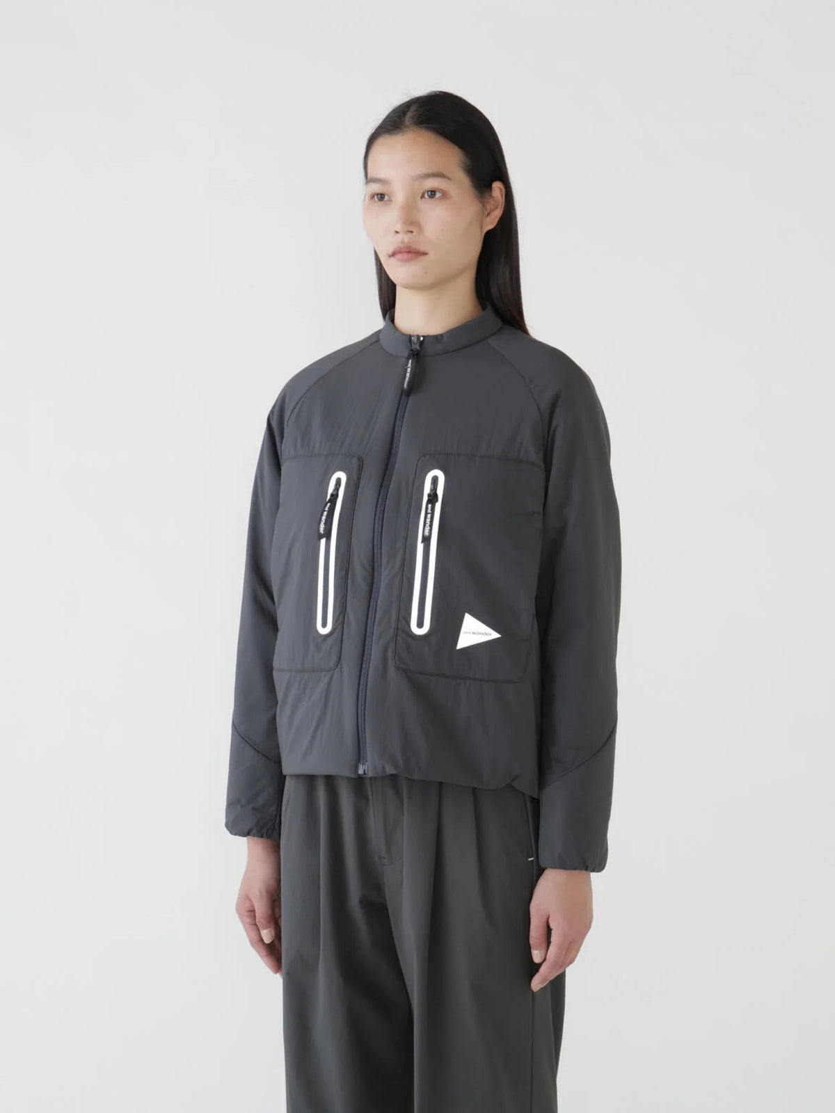 airflow light collarless jacket