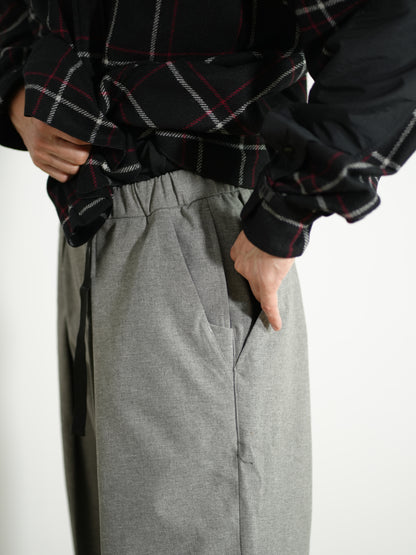 Tech Wool Cropped Easy Pants