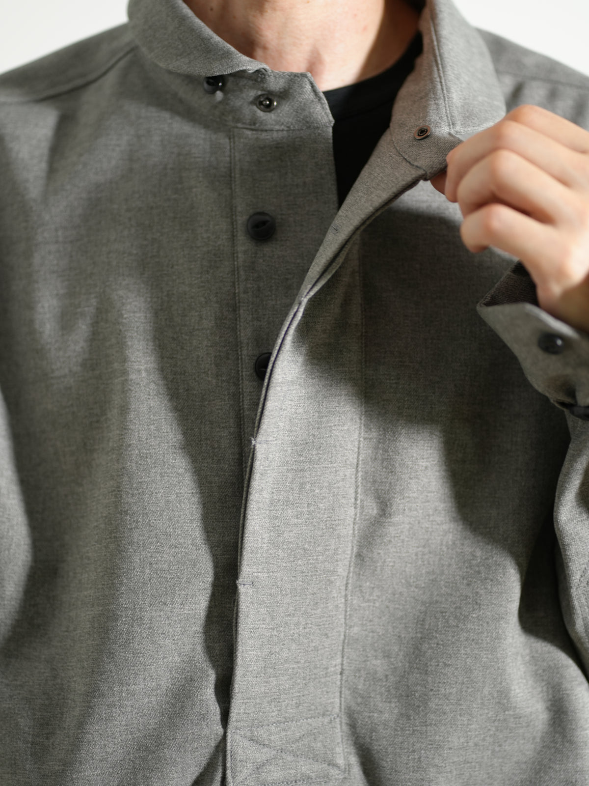 Tech Wool Pullover Shirts