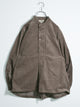 Corduroy Stand-Collar Shirt