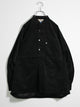 Corduroy Stand-Collar Shirt