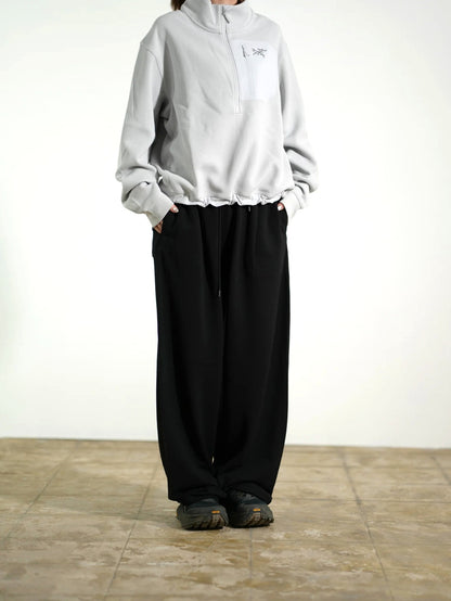 Super 140's Melino Wool Sweat Pants made by PHEENY
