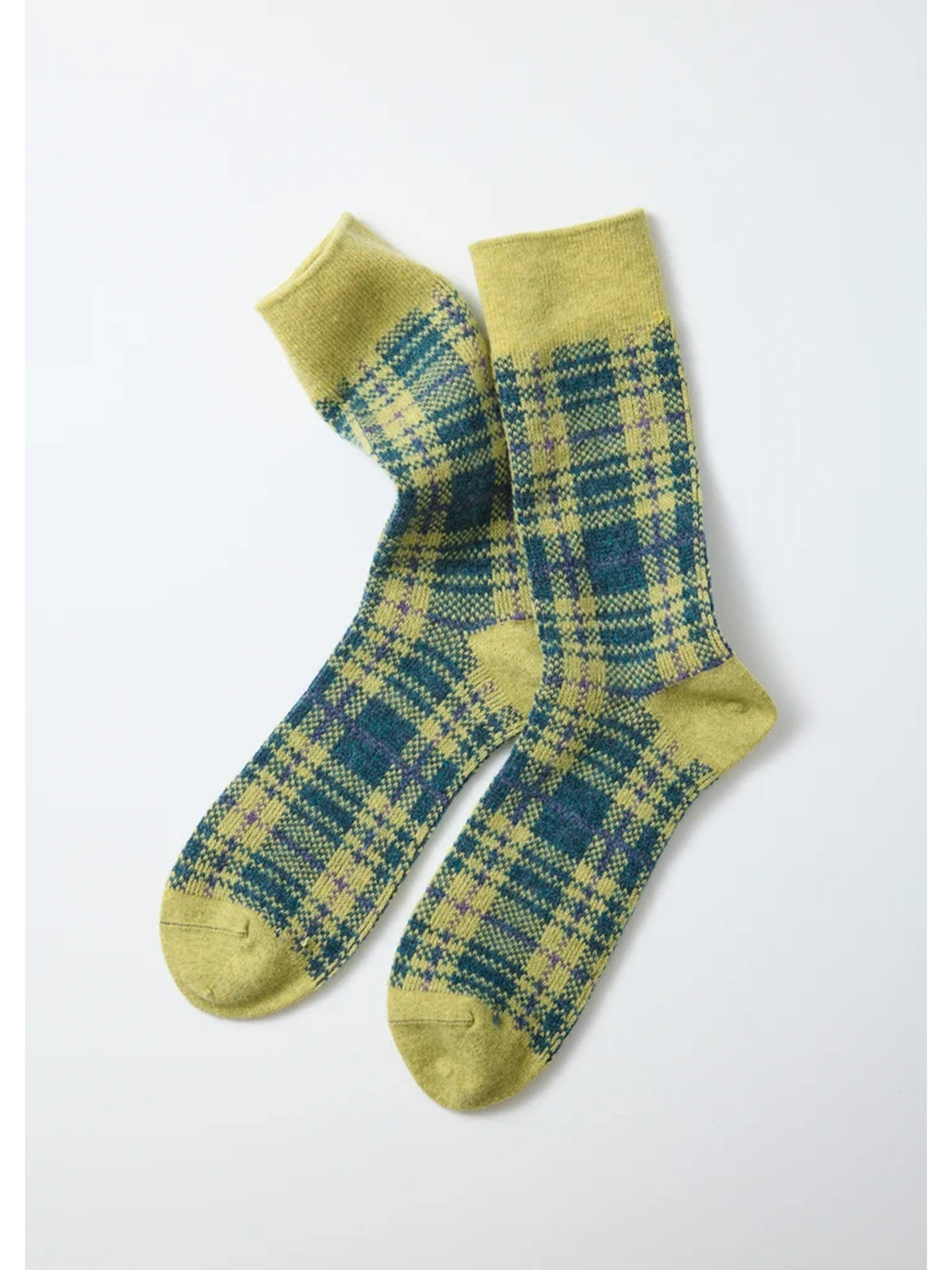 CHECK PATTERN MERINO SOCKS