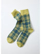 CHECK PATTERN MERINO SOCKS