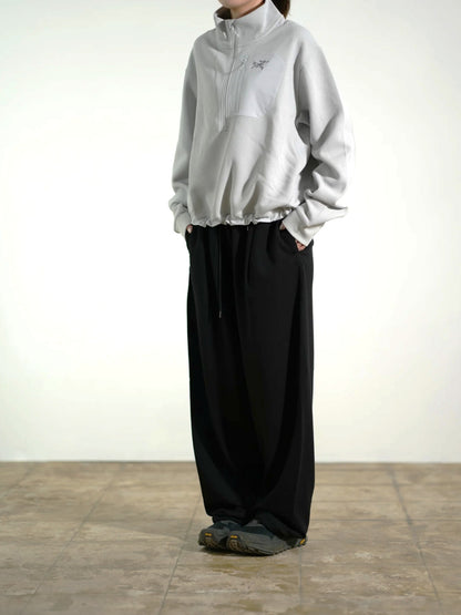 Super 140's Melino Wool Sweat Pants made by PHEENY