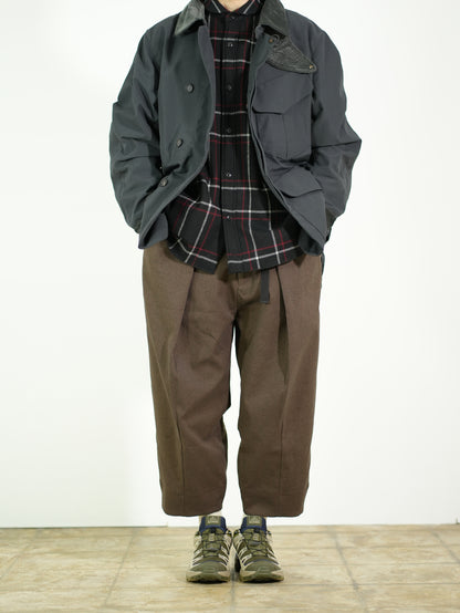 Tech Wool Cropped Easy Pants