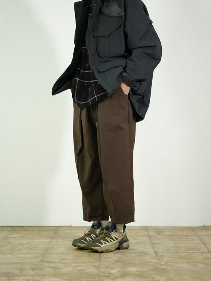 Tech Wool Cropped Easy Pants