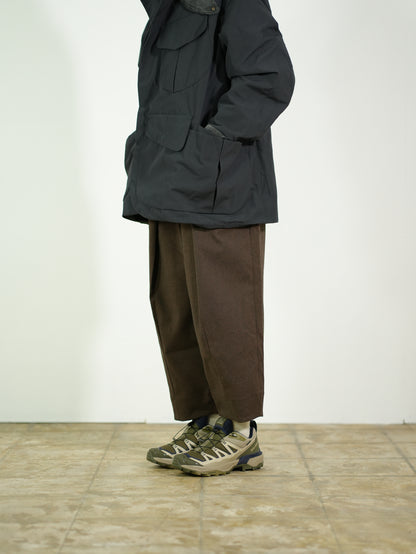 Tech Wool Cropped Easy Pants