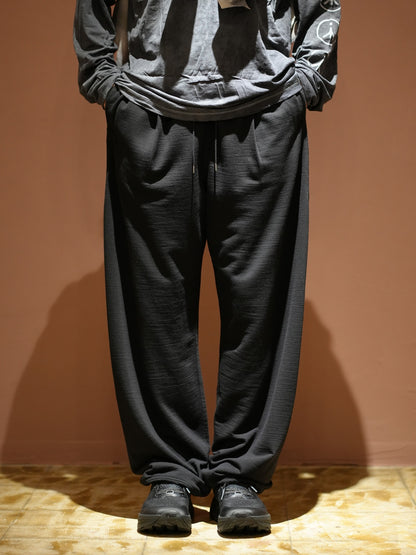 Super 140's Melino Wool Sweat Pants made by PHEENY