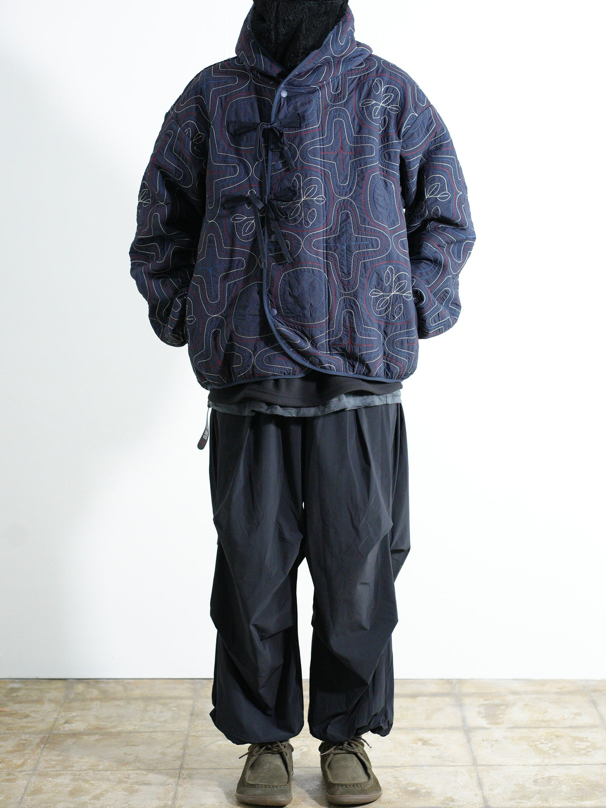 AINU Quilting Hoodie