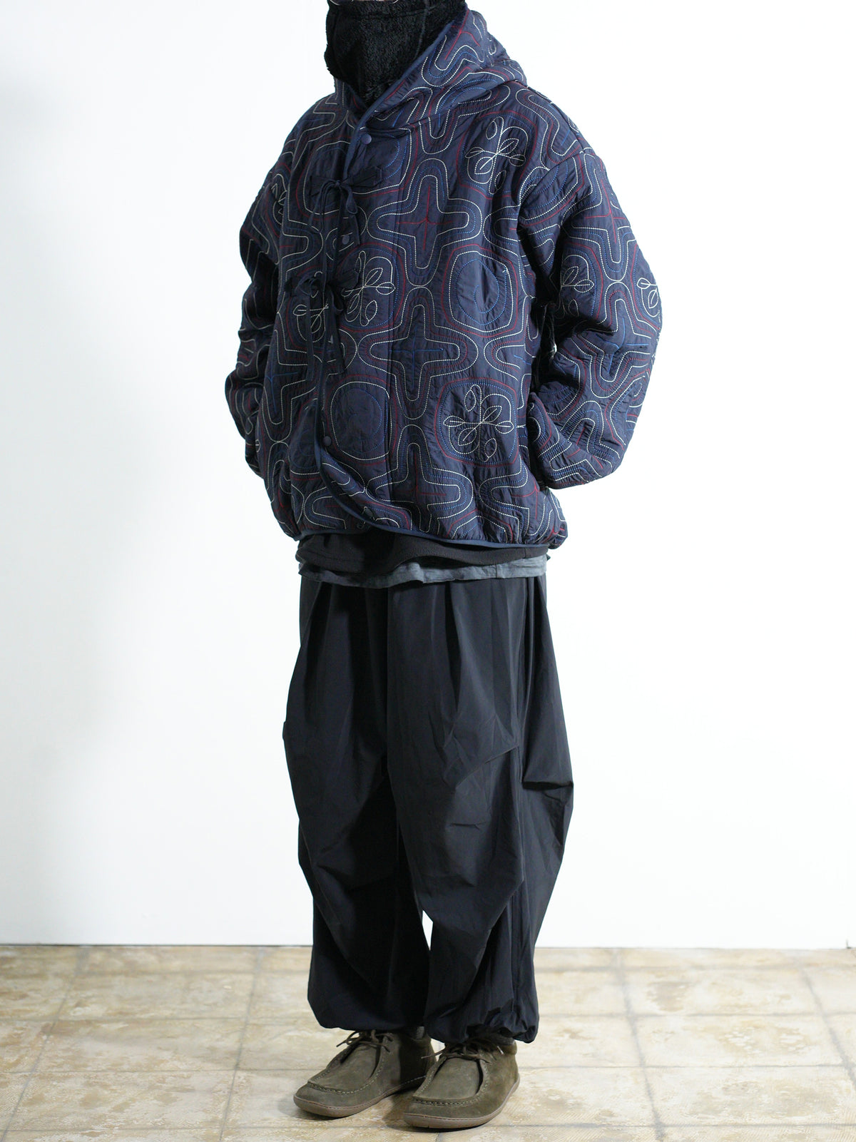 AINU Quilting Hoodie